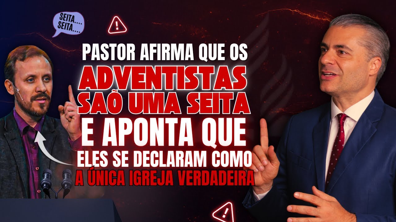 REACT A RODRIGO MOCELLIN: Pastor afirma que a Igreja Adventista é uma seita | Leandro Quadros