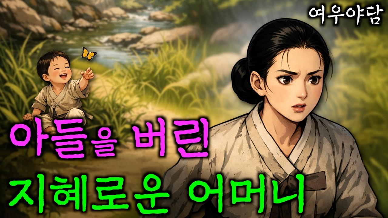 326. 아들을 너무 사랑해서 아들을 버린 지혜로운 어머니 | 야담&middot;민담&middot;옛날이야기&middot;전설&middot;설화&middot;오디오북