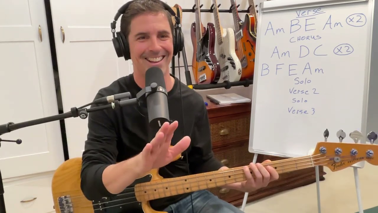 West LA Fadeaway Bass Line Breakdown - The Grateful Dead