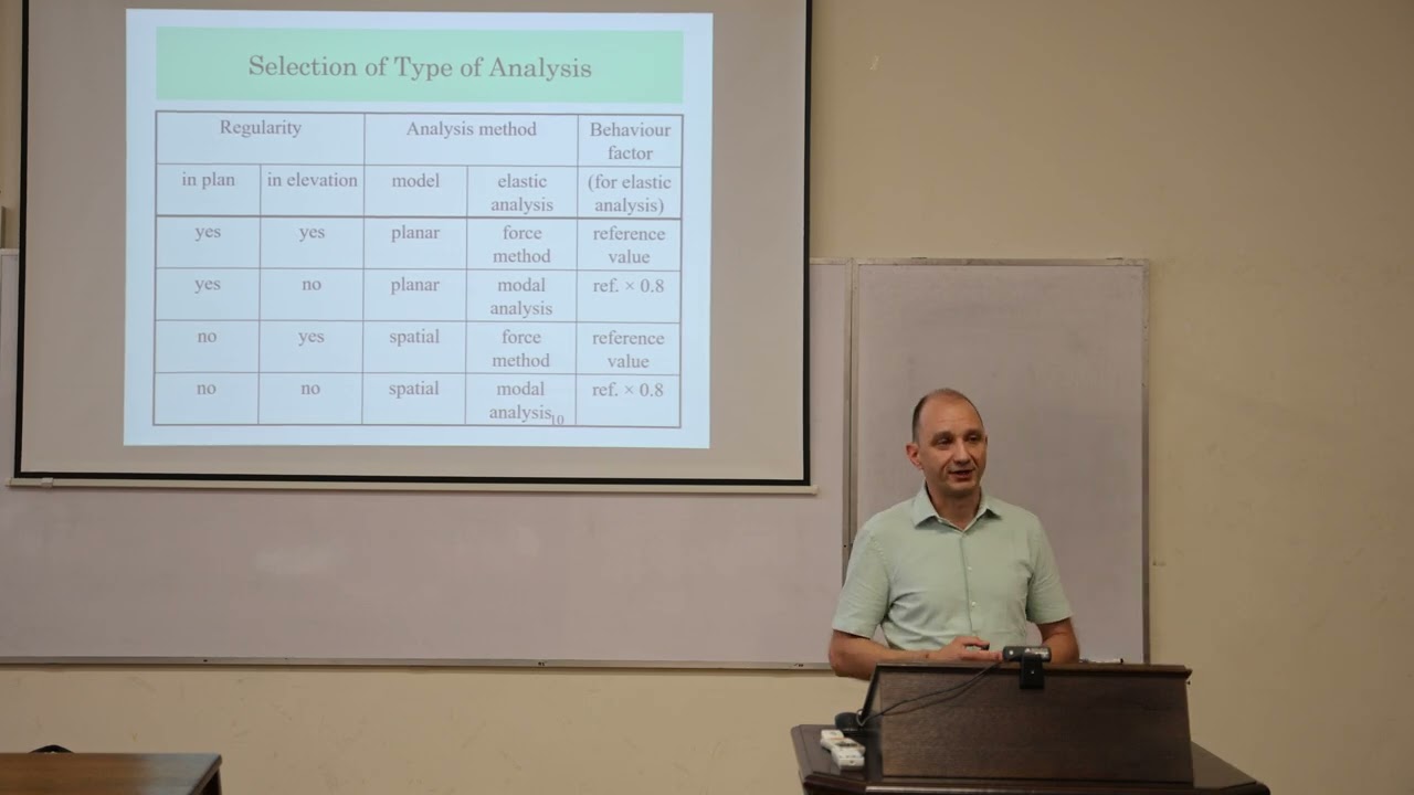 Design of Steel Frames for Earthquake Resistance - Assoc. Prof. Primož Može