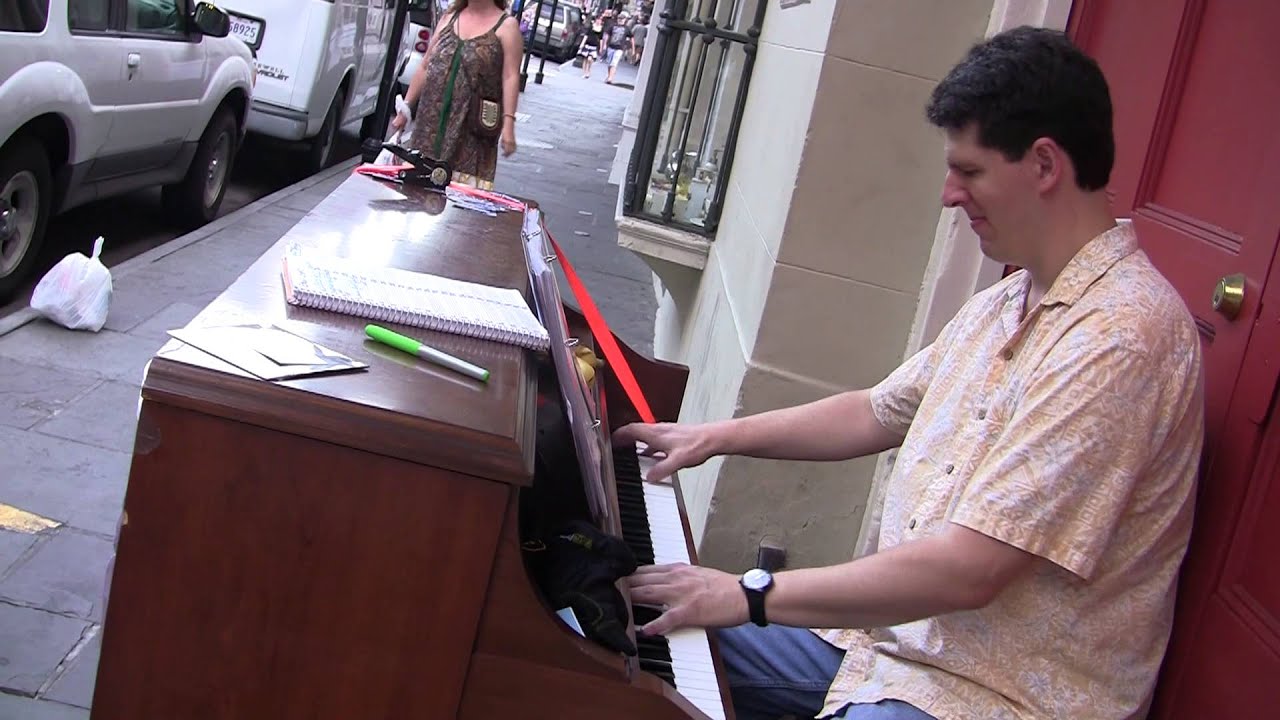 AMAZING New Orleans Street Piano- Tipitina by Joshua Paxton