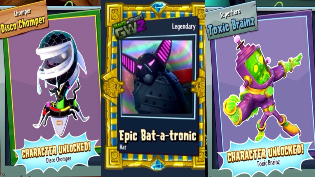 Plants vs. Zombies Garden Warfare 2 - Legendary Characters & Items!