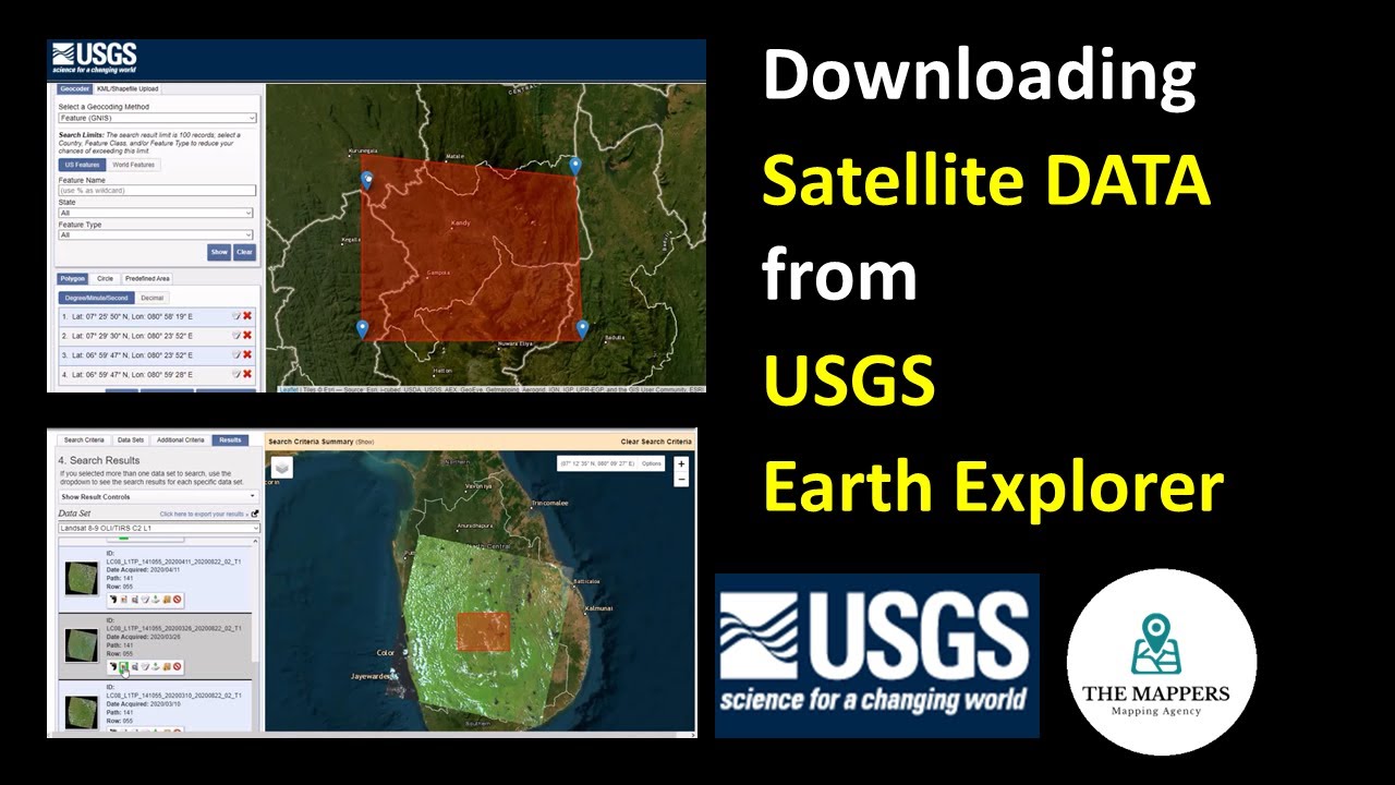 How to Download Satellite Data with USGS Earth Explorer -  [Tutorial 01]