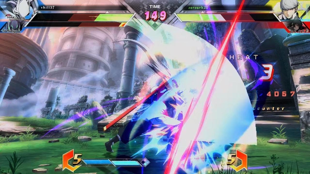 BLAZBLUE CROSS TAG BATTLE vs Vhill37
