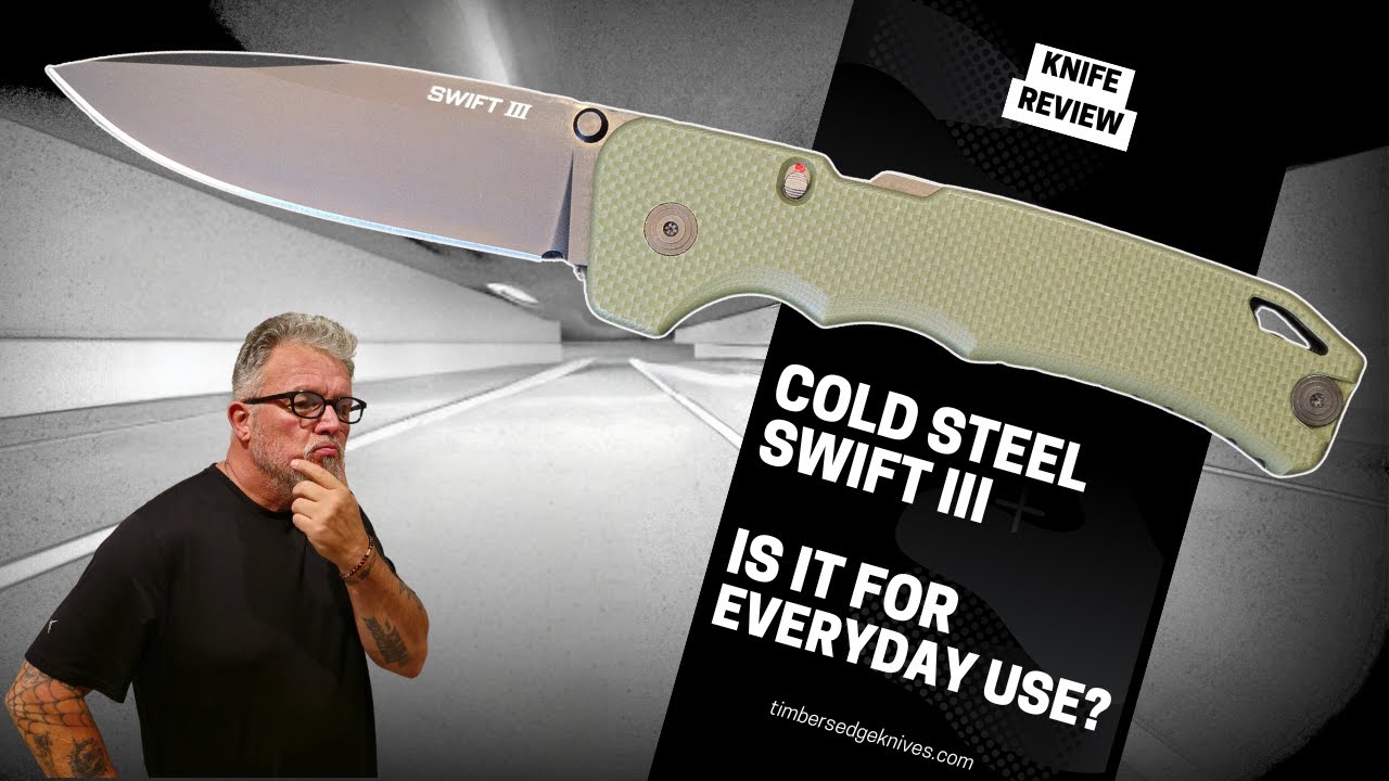 COLD STEEL SWIFT III #knifereview #knifedisassembly #coldsteelknives #coldsteelswiftiii