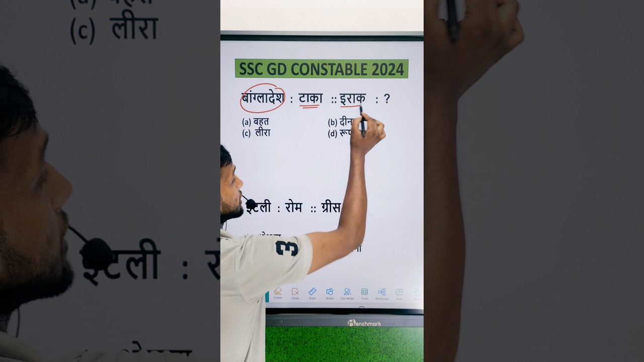 SSC GD || UP Police  || Word Analogy Previous Year Question || SSC GD me puchha gya swal #ssc