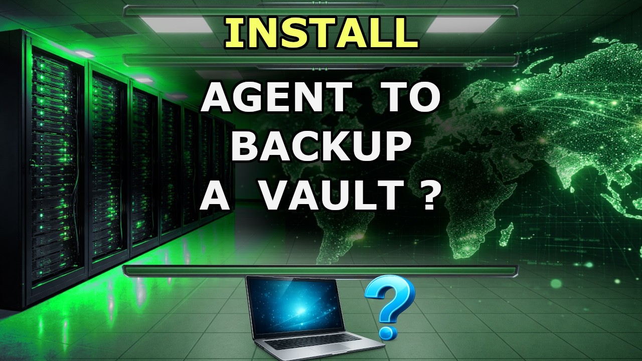 Should You Backup a Vault with an Agent in OpenText Server Backup