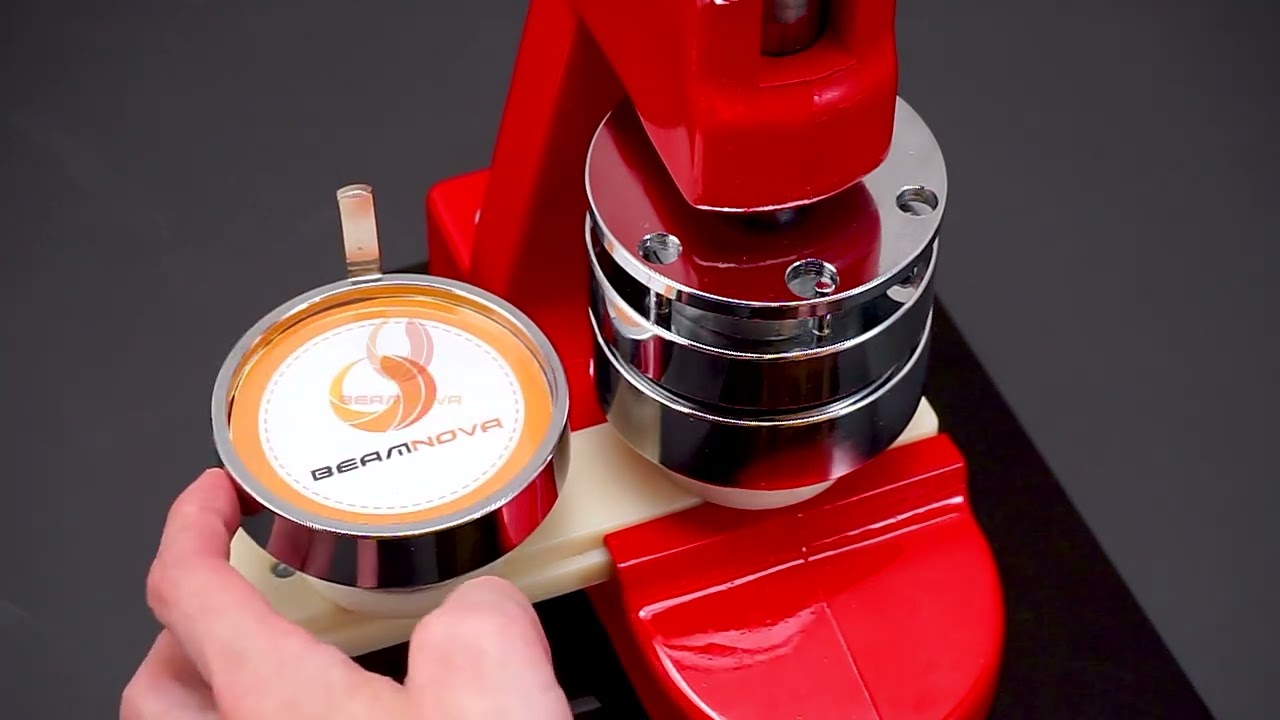BEAMNOVA Button Badge Maker Machine Interchangeable Die Mould Round Badge Punching Die