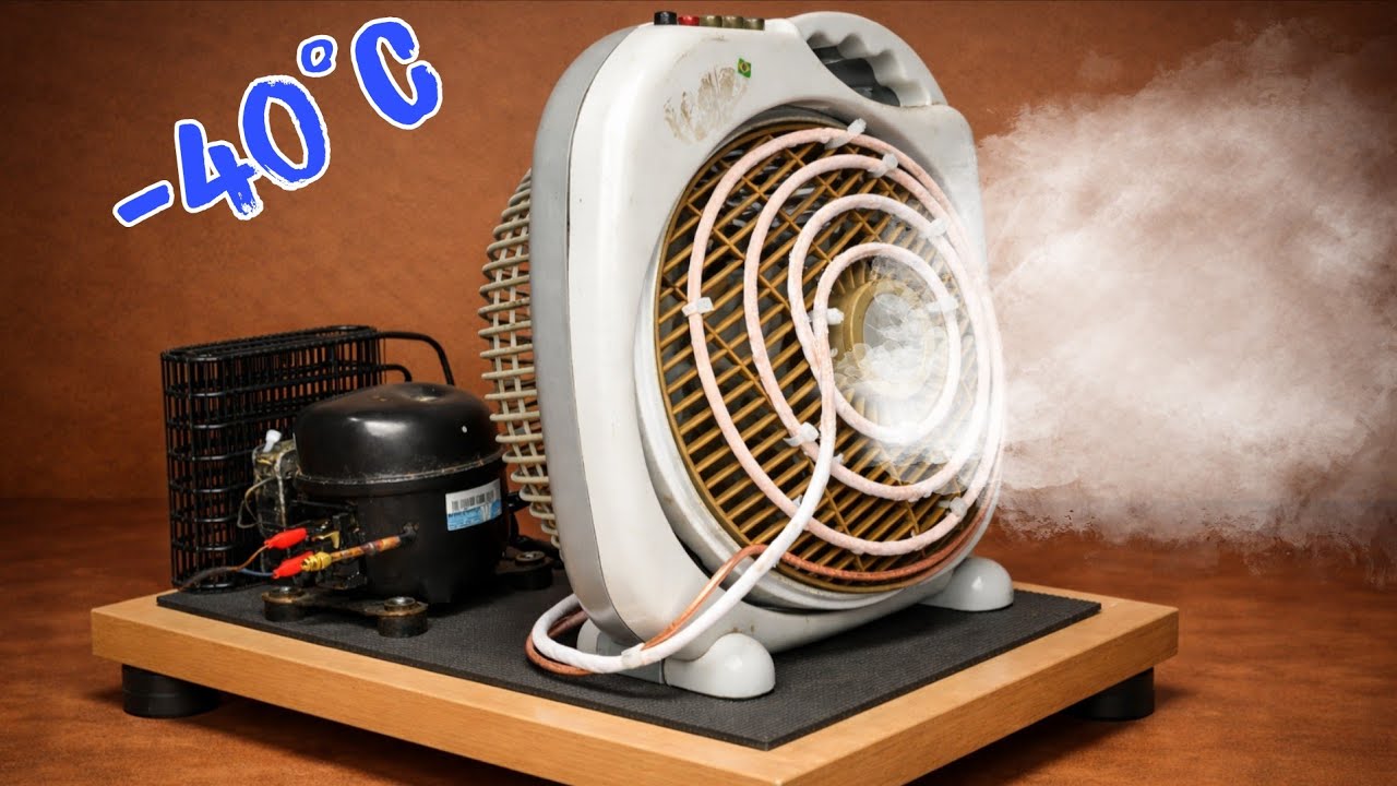 I Turned a Fan Into a Real Air Conditioner &ndash; It Actually Works