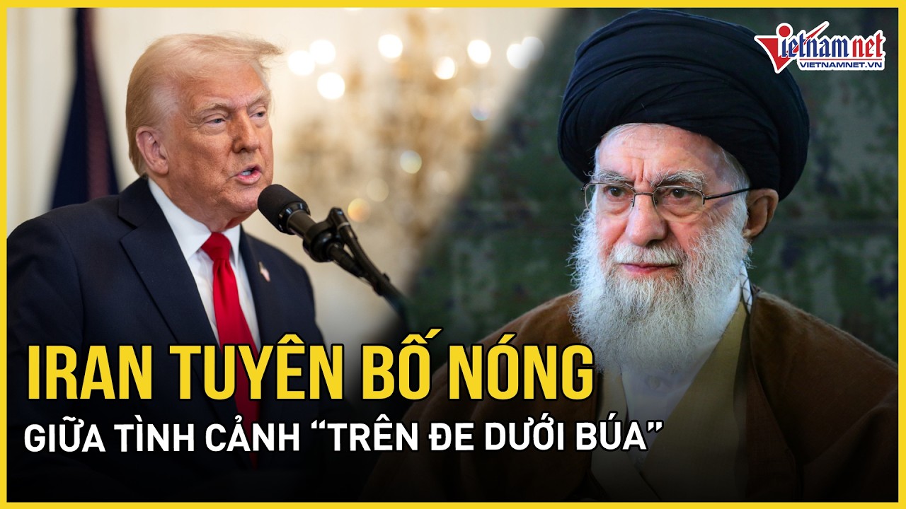 Iran tuyên bố nóng giữa tình thế “trên đe dưới búa”, âm thầm bắt tay Trung Quốc đối phó tên lửa Mỹ