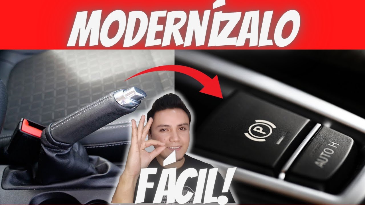 CONVIERTE✅ (Freno de Mano MANUAL 🚩a ELÉCTRICO)🔥 - proyecto LAMBORGHINI AVENTADOR 2021