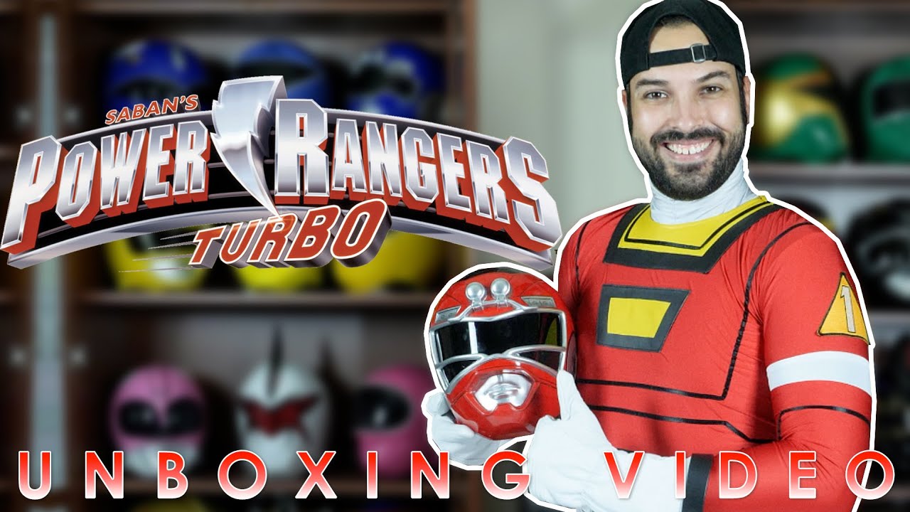 RED TURBO POWER RANGER COSPLAY ВИДЕО РАСПАКОВКИ НА ДЕНЬ РОЖДЕНИЯ