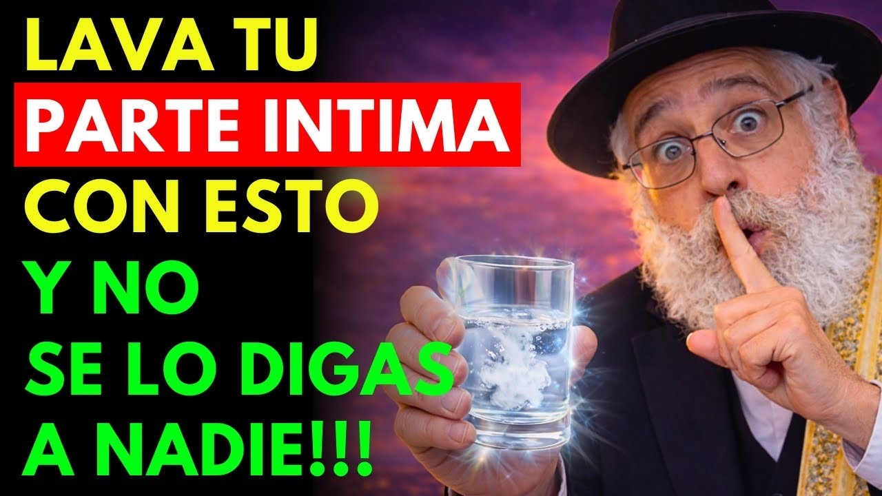 LAVA tu PARTE ÍNTIMA con Esto y BLOQUEA Toda Maldición | Sabiduría Judía