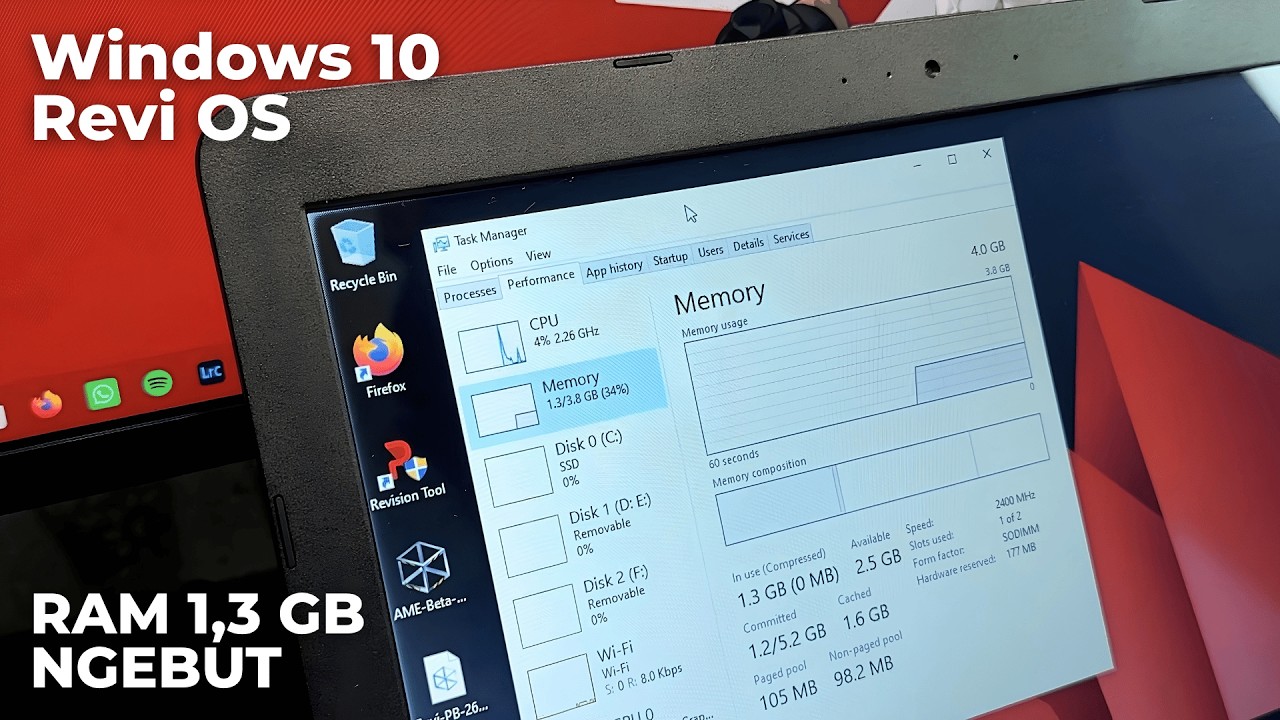 LAPTOP KENTANG NGEBUT! Install Ulang Windows 10 & Revi OS! Tutorial Terbaru