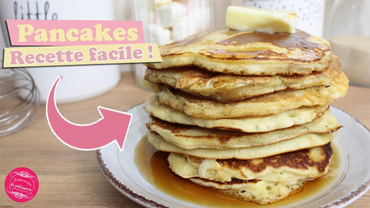 🍯 PANCAKES FACILES et RAPIDES pour un r&eacute;sultat TOPISSIME ! 🍯