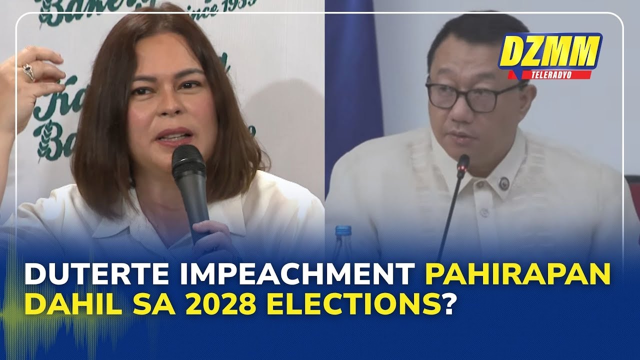 VP Duterte impeachment will be difficult due to 2028 elections: House chair | (21 January 2026)