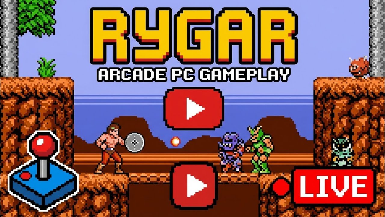 Rygar arcade PC gameplay