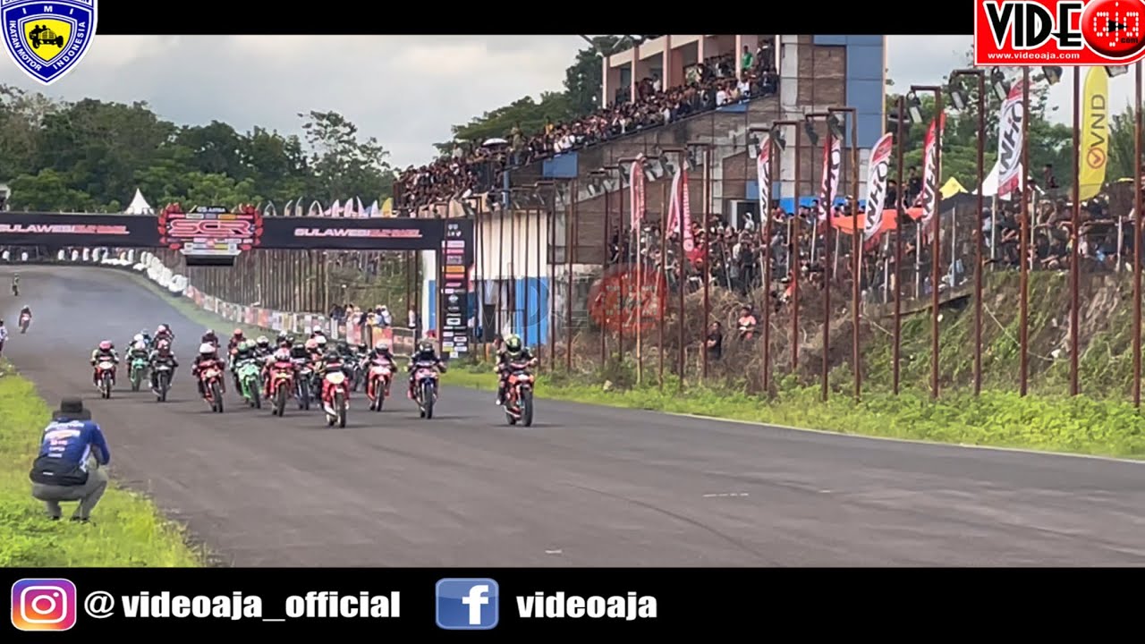 🔥FiINAL SCR 1✅Bbk 2T Underbone terbuka | Final Round Sulawesi Cup Race sirkuit puncak mario sidrap