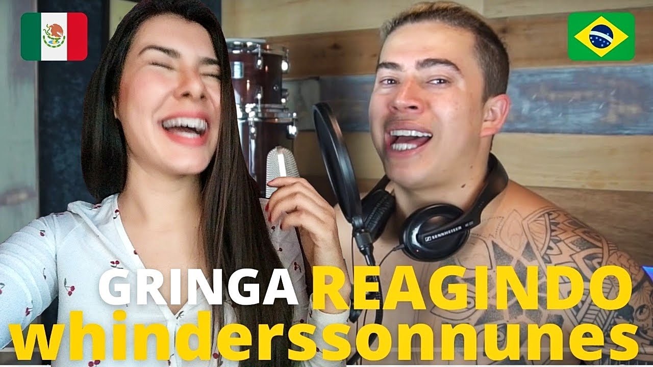 GRINGA REAGINDO WHINDERSSON IMITANDO ARTISTAS INTERNACIONAIS - GVanessa