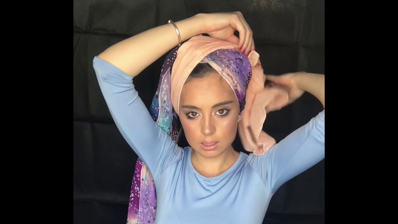 קשירת מטפחת פרח / פפיון / וי
