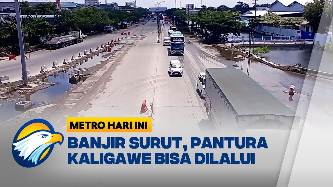 Update: Banjir Kaligawe Semarang Sudah Surut [Metro Hari Ini]