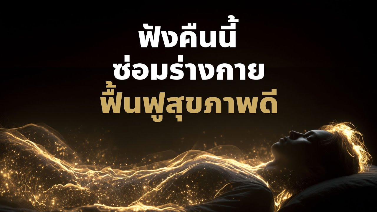 สั่งจิตซ่อมแซมร่างกายพื้นฟูสุขภาพให้แข็งแรง