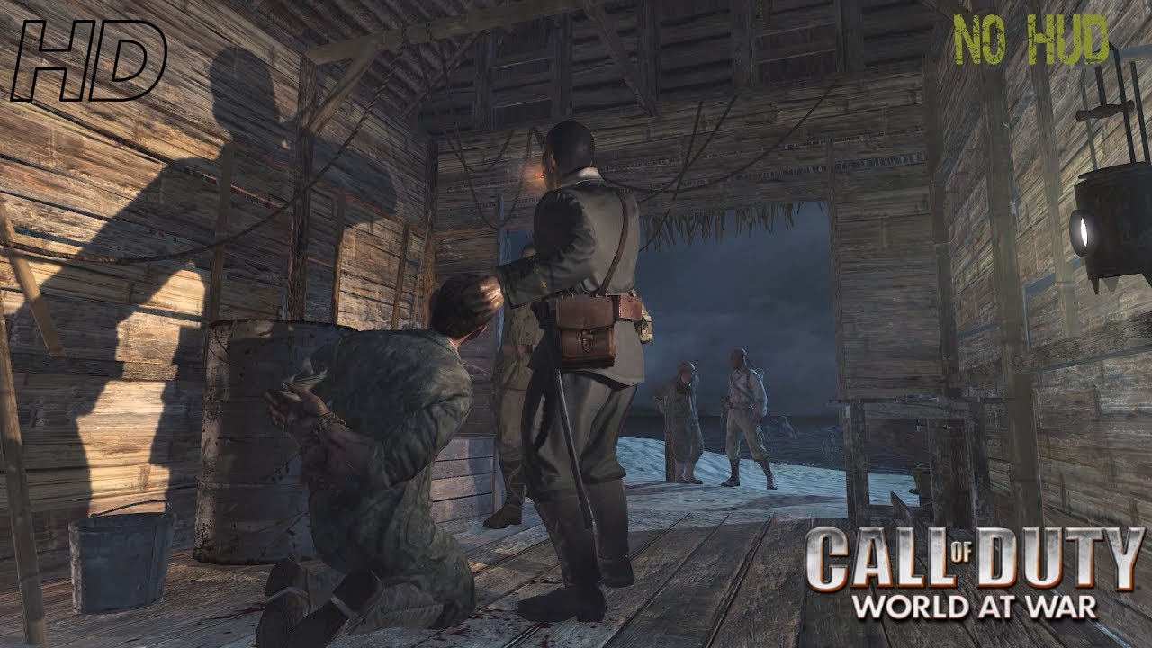 Scariest Intro Ever? Call of Duty World at War | No HUD, Ultra Graphics, HD, Full Immersion 🔥