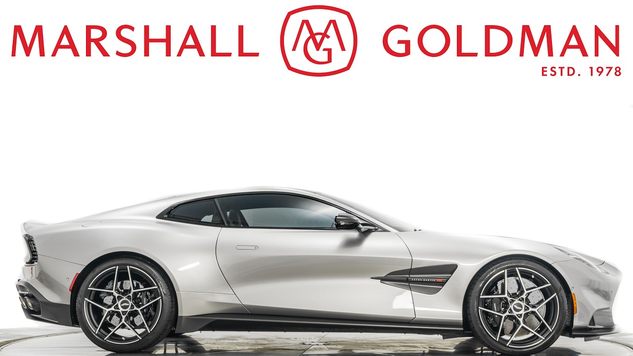 2025 Aston Martin Vanquish in Aluminite Silver over Dark knight and Light Argento Metallic for sale