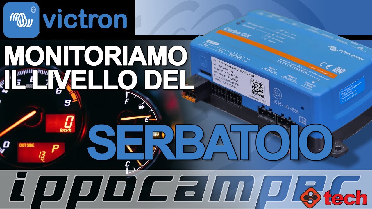 Monitoriamo il livello del serbatoio con Cerbo GX