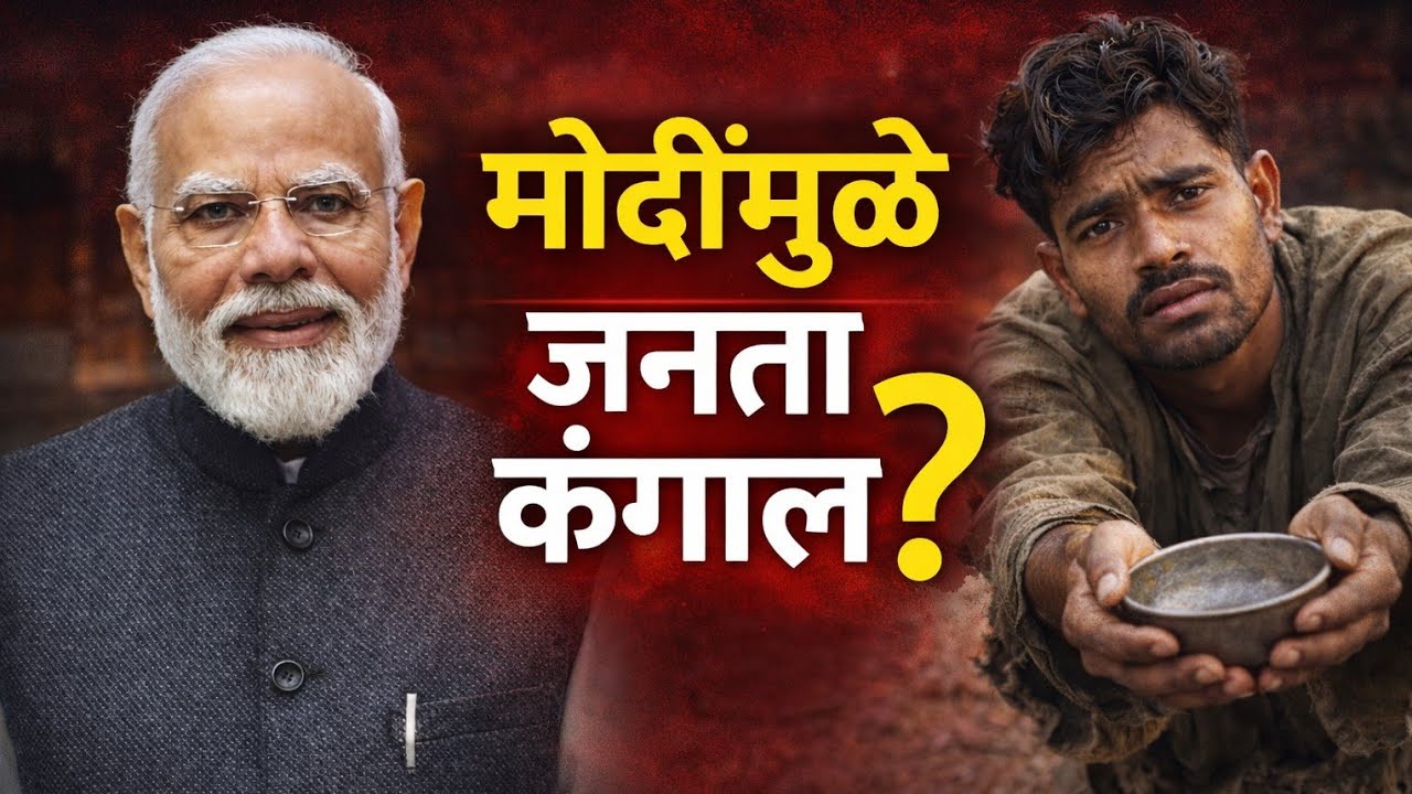 मोदींमुळे जनता कंगाल? | महागाई, बेरोजगारी आणि वास्तव