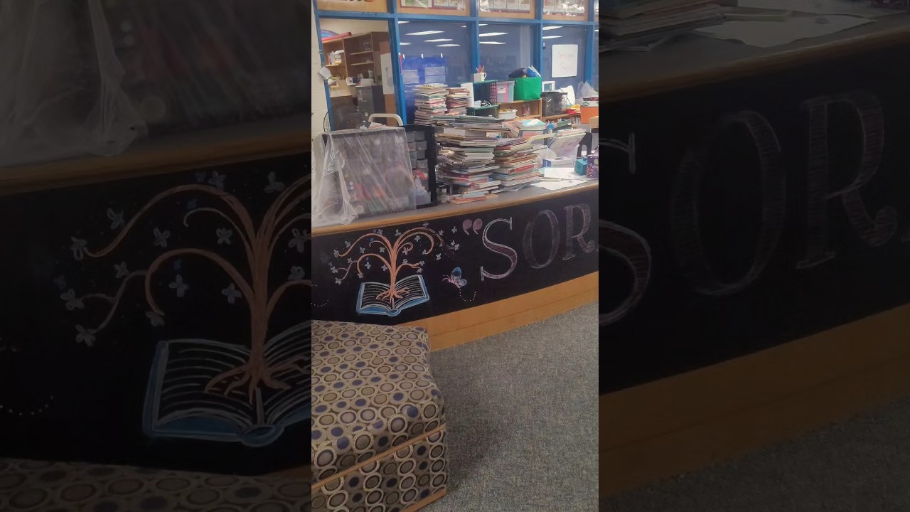 starting at a new school library and switching everything around #schoollibrary #library