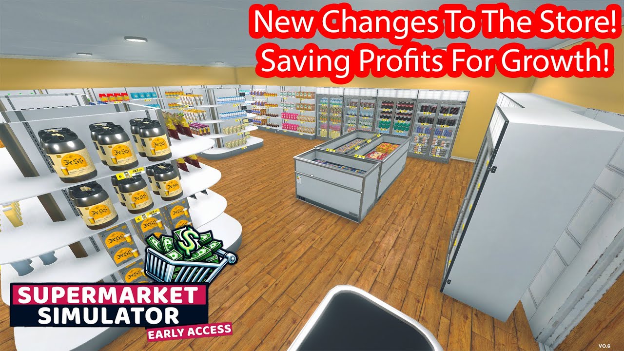 Оптимизируем наш супермаркет! Больше продаж, меньше отходов — Supermarket Simulator, часть 61