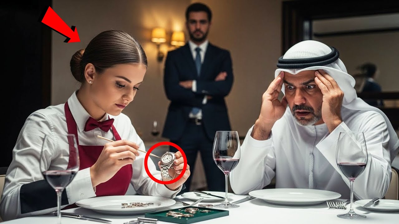 Arab Billionaire’s $3M Rolex Broke at Dinner — Waitress Fixed It with a Toothpick in Seconds