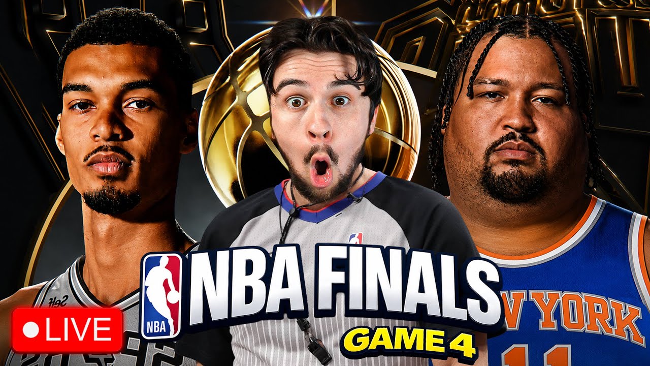 🔴SPURS vs KNICKS GAME 4 NBA FINALS LIVESTREAM WATCH PARTY🔴