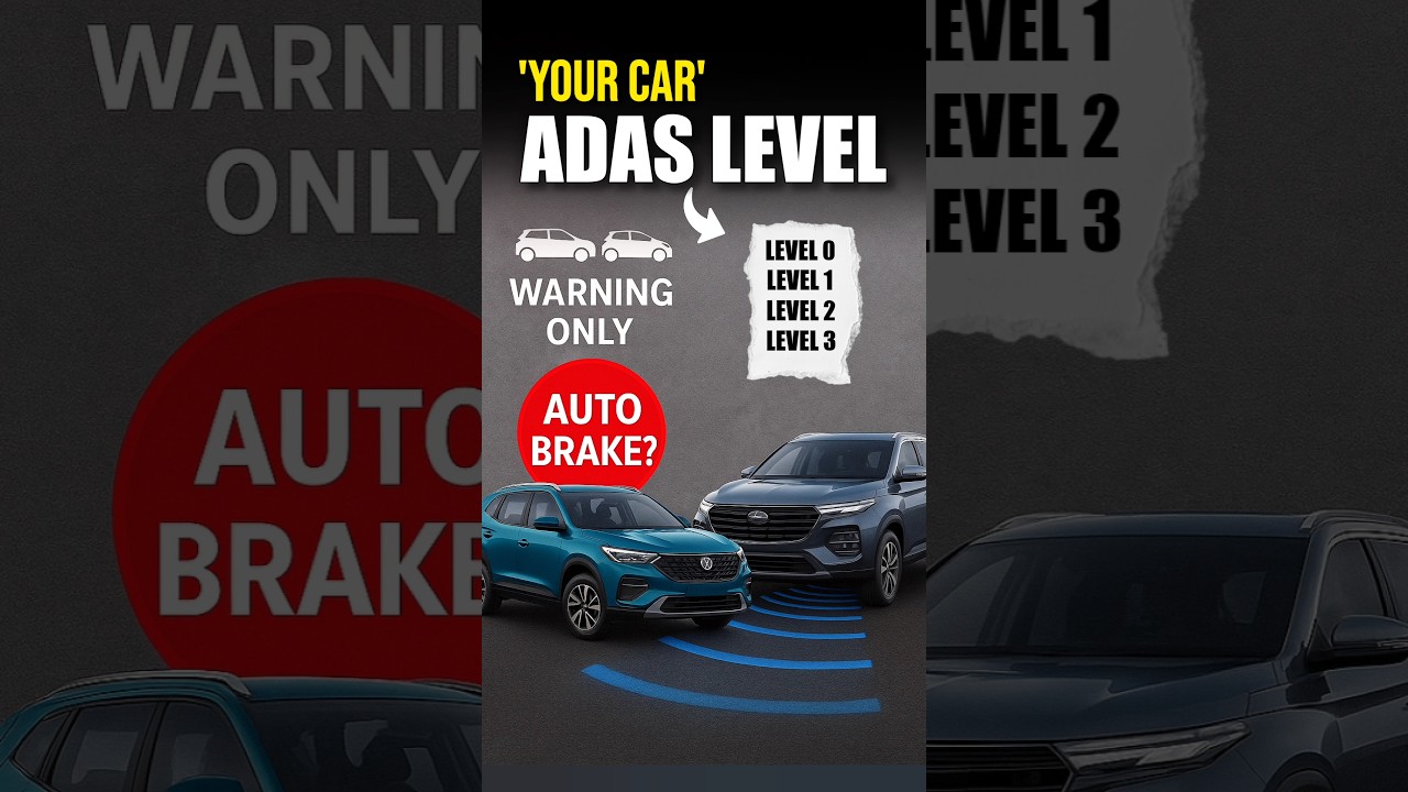 Your Car ADAS Level? (0,1,2,3)!! #adas #carmotive