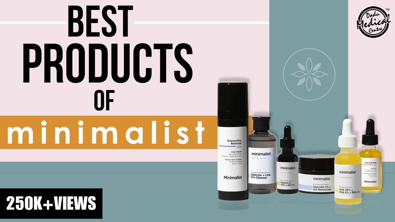 Best Minimalist products for Skin Care | Minimalist Product Review (In Hindi) | Dr. Nivedita Dadu