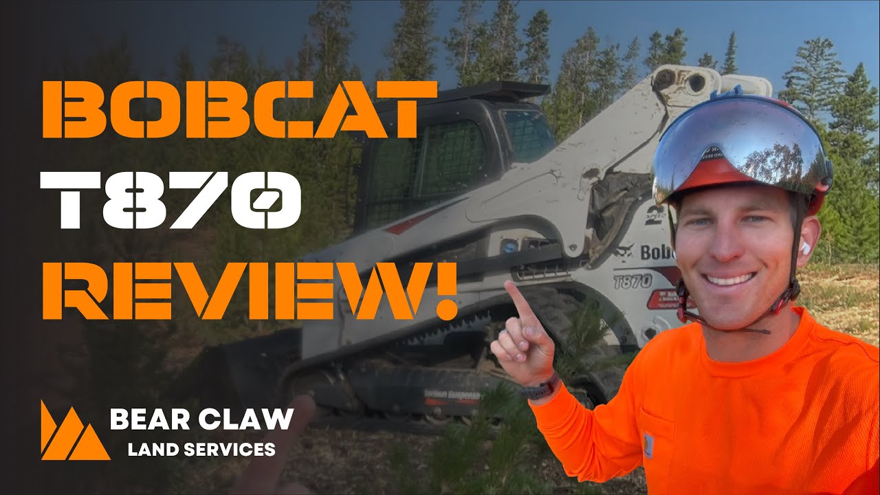 BOBCAT T870: ОБЗОР ЗЕМЛЕРОДНОЙ МАШИНЫ