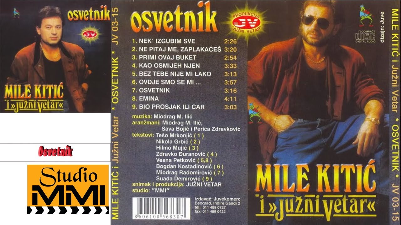MIle Kitic i Juzni Vetar - Osvetnik (Audio 1989)