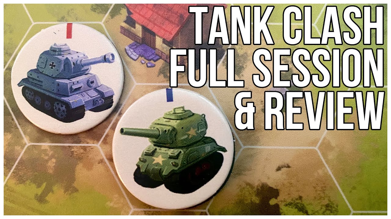 Tank Clash Gameplay & Review | Ameba Games | Wargame Historical Game | Intro Armored Combat