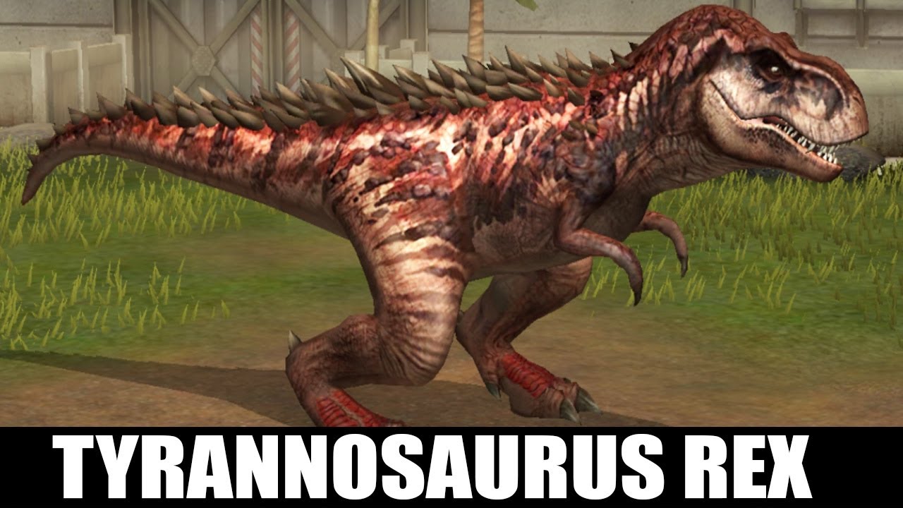 TYRANNOSAURUS REX GEN 2 MAX LEVEL 40 - Jurassic World The Game