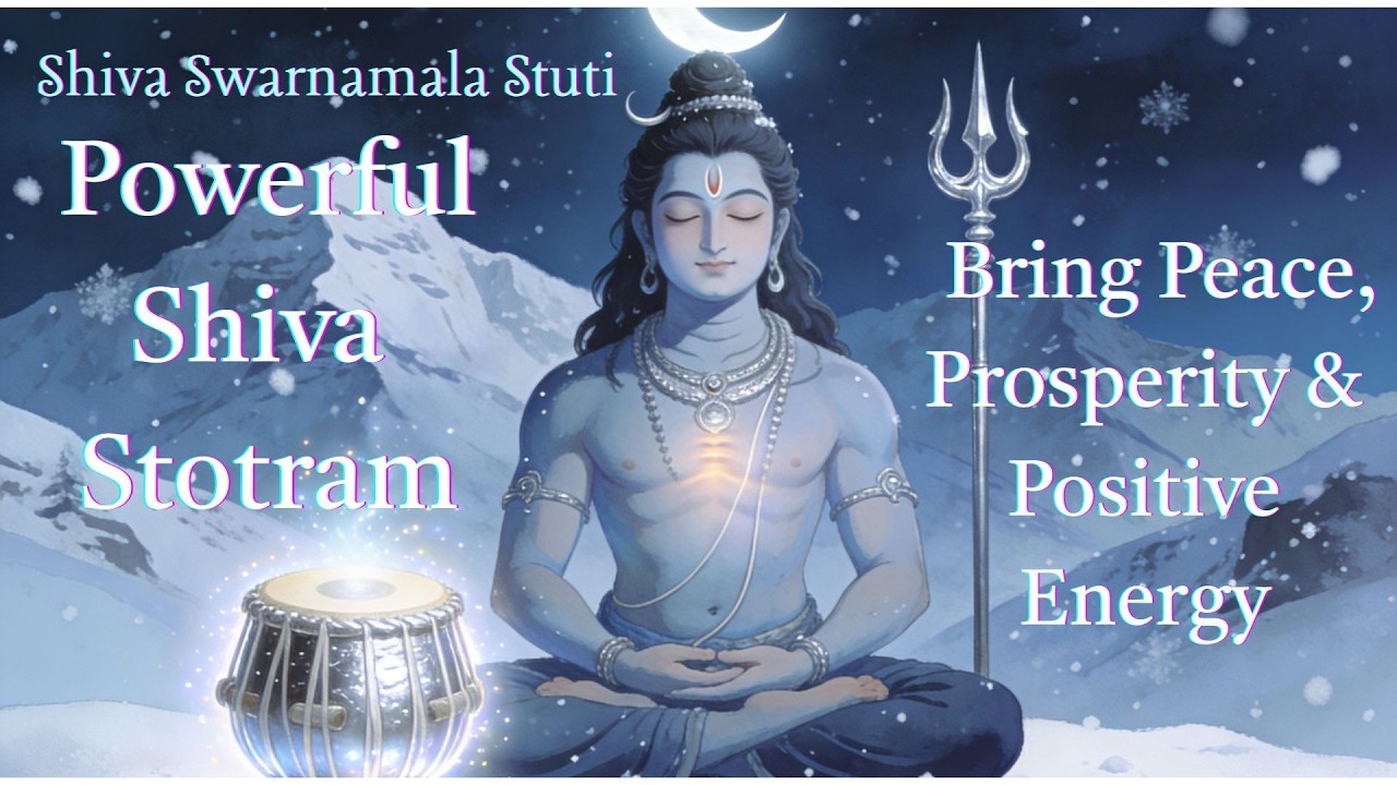 Shiv Swarnamala Stuti | Shiv stotra | Mahadev Mantra for peace, Prosperity & Positivity.