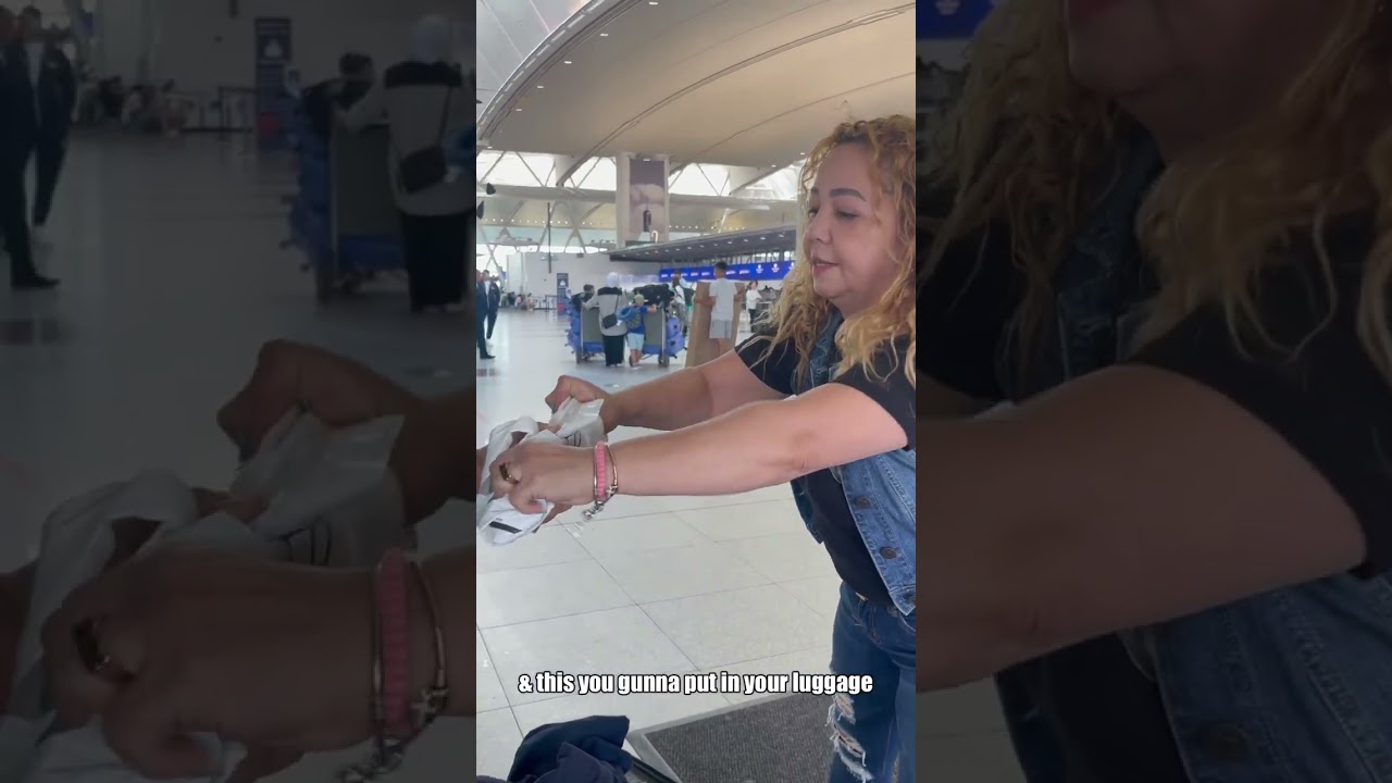 Moms when the luggage is overweight