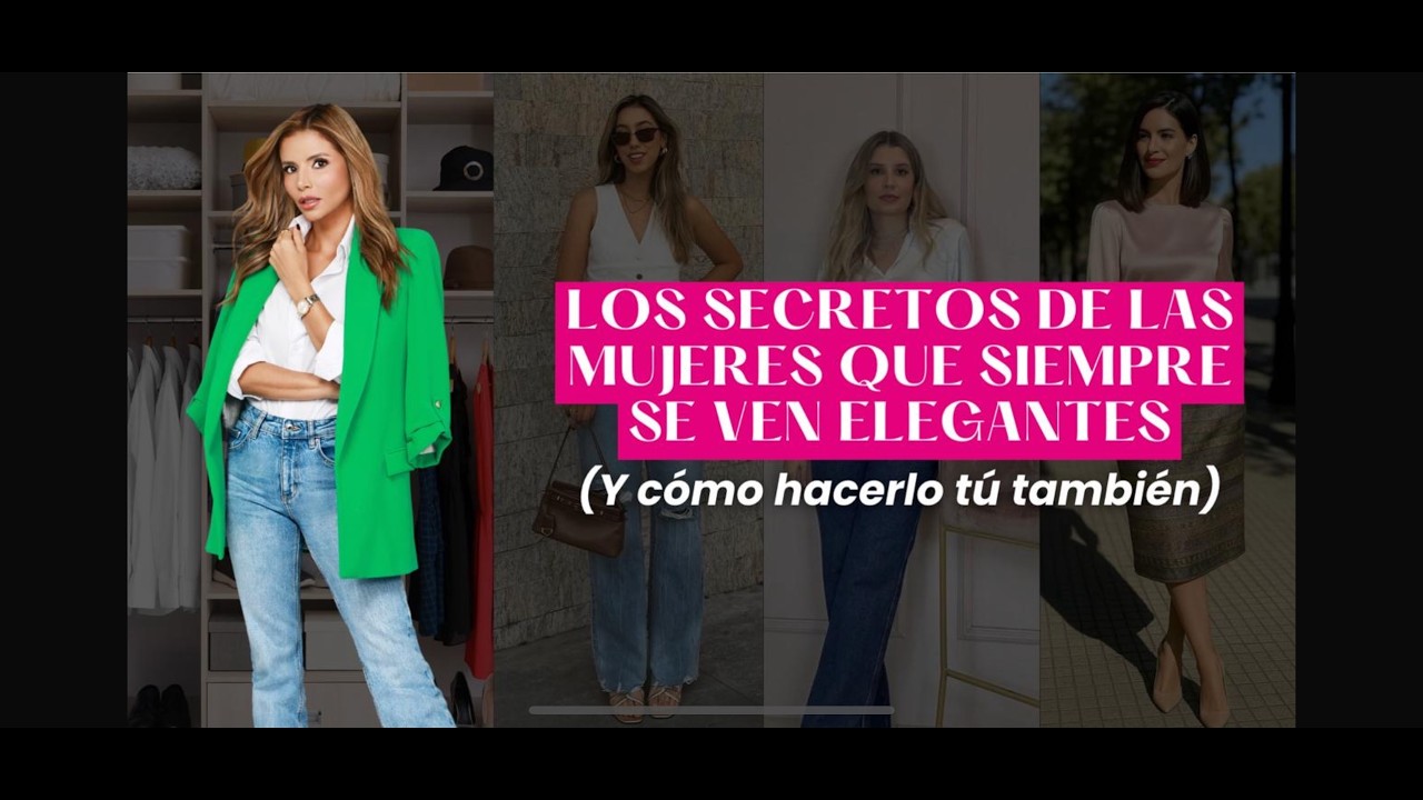 10 PRENDAS Y ACCESORIOS que te hacen ver elegante sin esfuerzo