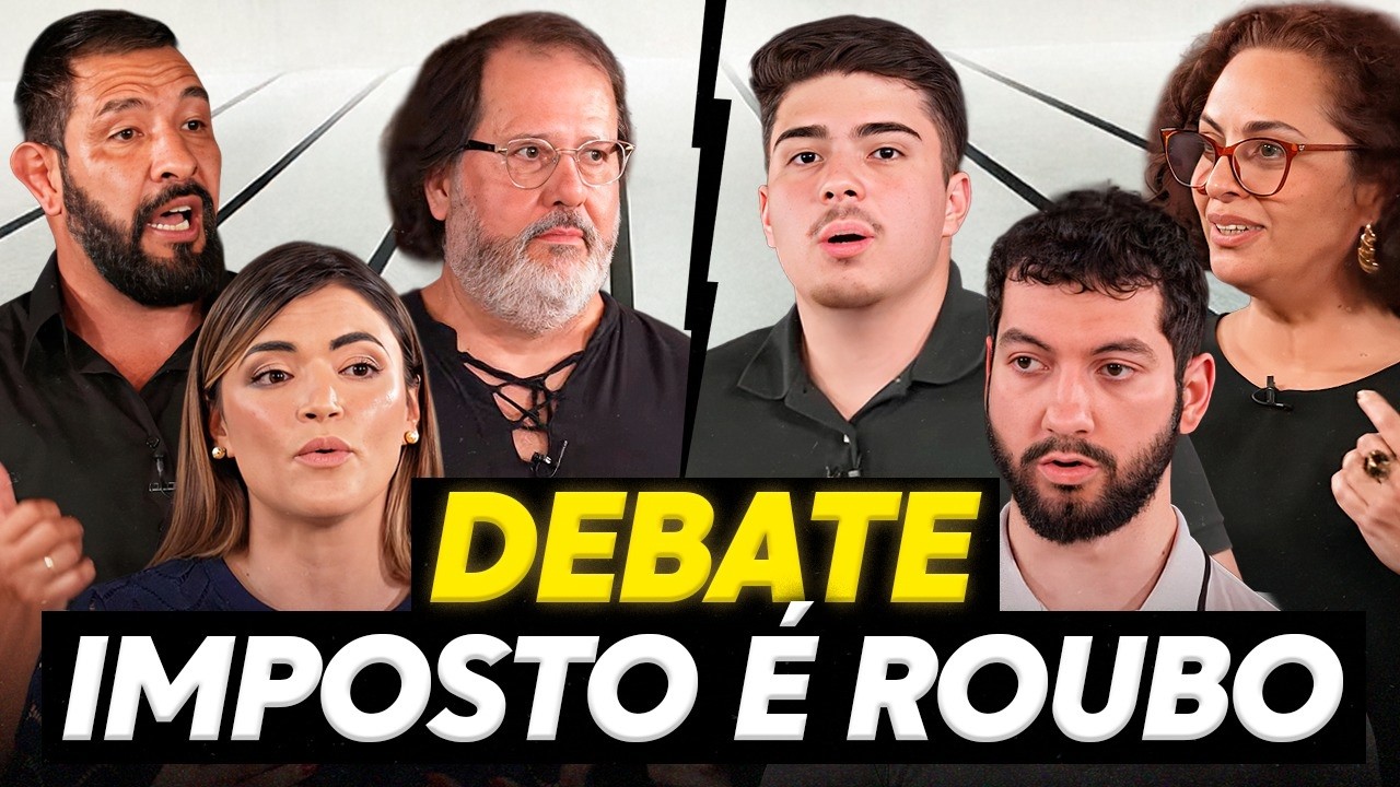 DEBATE: TODOS OS BRASILEIROS PENSAM A MESMA COISA SOBRE IMPOSTOS?