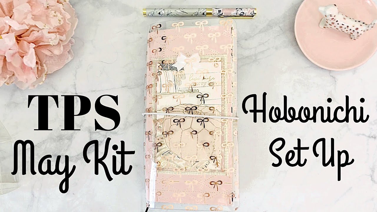 The Planner Society Hobonichi Set Up Using May Kit By Guest Designer Planningfancy