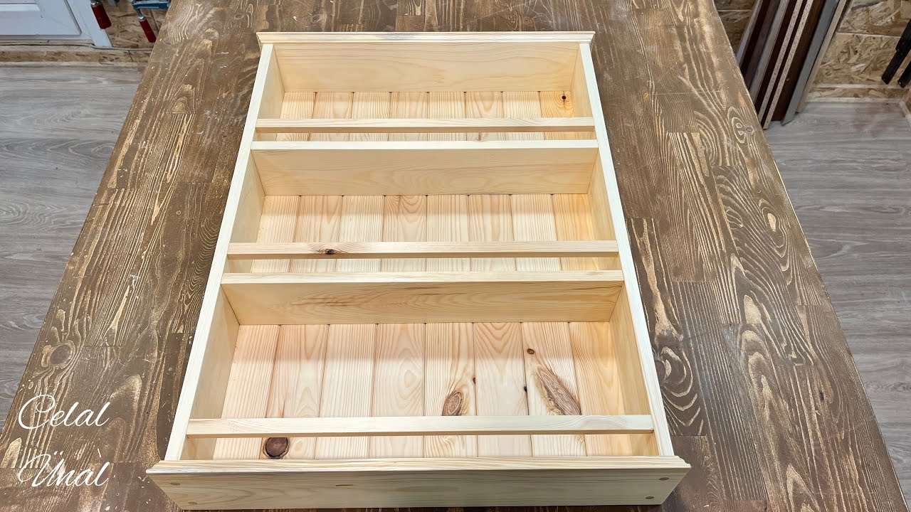 Wooden shelf for kitchen. Mutfak için küçük bir raf yapımı. Diy Woodworking