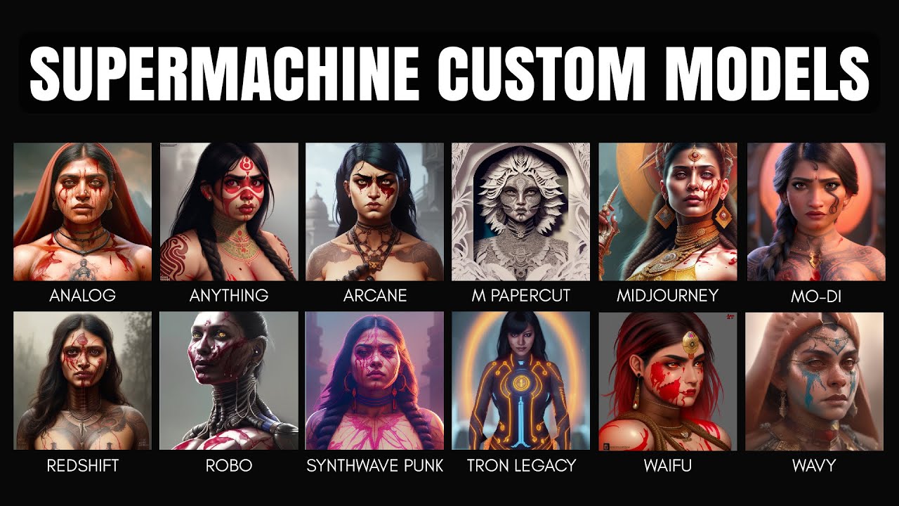 Custom Models - Midjourney for Free in Stable Diffusion
