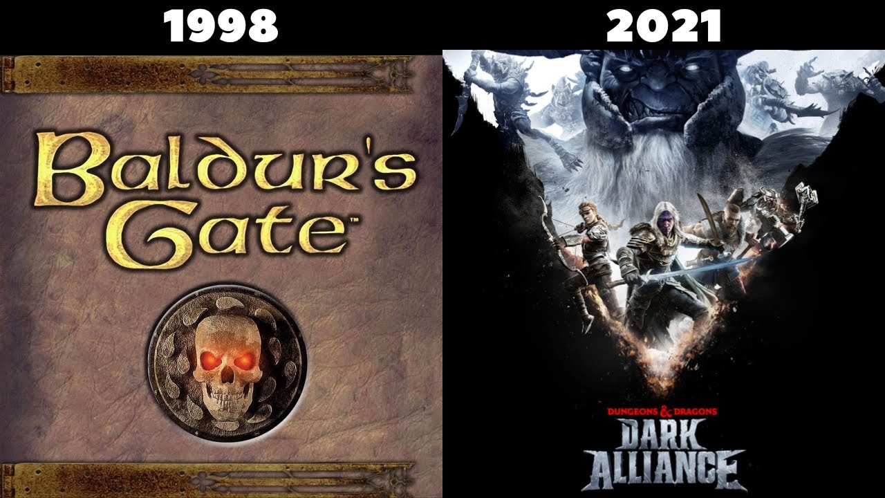 Evolution of Baldur's Gate 1998-2021