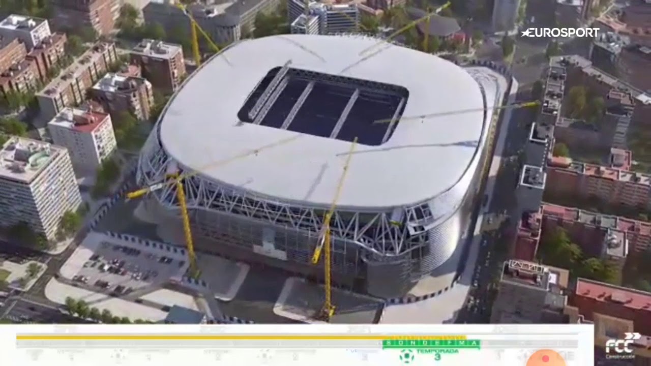 Fases obras Santiago Bernabéu Real Madrid