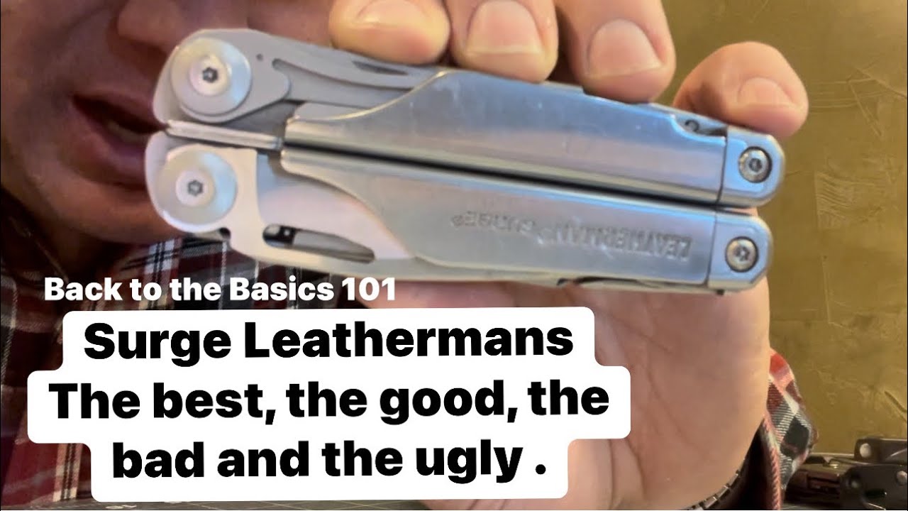 Многофункциональный инструмент Leatherman Surge — лучший за некоторыми исключениями.￼
